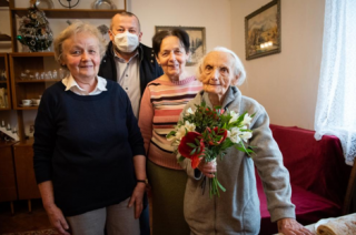 Marie Topičová z Kolína oslavila 101 let