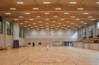 O titul Dřevěná stavba roku se uchází také sportovní hala v Borkách