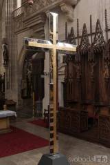 kriz14: Nový kříž pro kostel sv. Jakuba navrhl architekt Norbert Schmidt