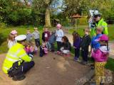 20220504175627_policie039: Kutnohorští policisté se s dětmi sešli na dopravním hřišti