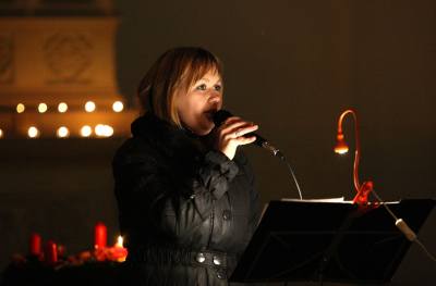 Foto: Kostel Nejsvětější trojice potěšila vánočním koncertem Lucie Mrňáková