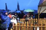 Foto, video: V Čáslavi se od neděle těší z rozsvícené adventní výzdoby