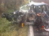 dn11: Dopravní nehoda u obce Horky si vyžádala těžká zranění