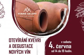 TIP: Vinné sklepy Kutná Hora zvou na otevírání kvevri a degustaci nových vín