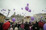 Foto: Ke kolínskému nebi se s přáními pro Ježíška vznesly stovky balónků