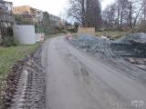 DSCN7563: Jetelová ulice v Čáslavi dostala nový povrch, pod ním je dokončená kanalizace