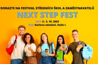 TIP: Zveme Vás na Next Step Fest v Kolíně