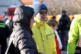 5G6H1674: Závodníky 31. Silvestrovského běhu ve Svatém Mikuláši přivítalo mrazivé počasí