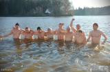 koupacka15: Foto: Na Kraskově se na Silvestra plavalo v rybníce