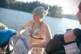koupacka32: Foto: Na Kraskově se na Silvestra plavalo v rybníce