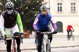 5G6H3191: Foto: Bikeři si na Nový rok připili tradičně na kutnohorském Palackého náměstí