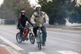 5G6H3324: Foto: Čáslavští motorkáři na Nový rok vytáhli stroje slabších kubatur