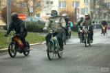 5G6H3412: Foto: Čáslavští motorkáři na Nový rok vytáhli stroje slabších kubatur
