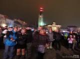 DSCN7978: Foto, video: Na čáslavský novoroční ohňostroj bylo zvědavé zaplněné Žižkovo náměstí