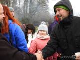 20231225114503_DSCN3385: Do rybníku Homolka se na Štědrý den ponořili čáslavští otužilci