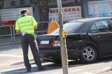 ah1b0809: Foto: V Kolíně se v sobotu srazila tři auta