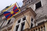 Vlajka Tibetu zavlála v Kolíně i letos