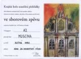 20160322_muscina01: Pěvecký sbor Muscina slavil velký úspěch v Mnichově Hradišti