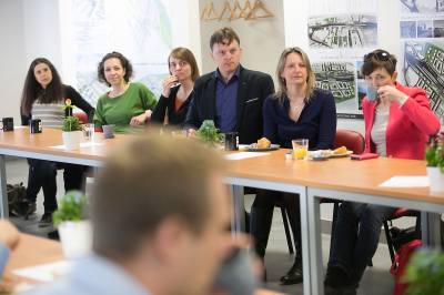 Foto: Podnikatelé z Kolína i Kutné Hory posnídali v inkubátoru