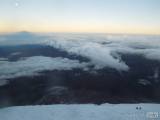 20160412_ms20: Stín Chimboraza nad Ekvádorem - Výstup na Chimborazo - nejvzdálenější bod od středu země