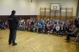 Policisté besedovali s dětmi ze Základní školy Zbraslavice