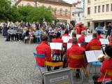 20160612_DSCF6863: Foto: Centrum Kutné Hory oživil promenádní koncert skupin z Kmochova Kolína
