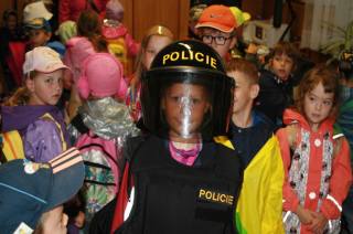 Děti z Mateřské školy Vavřinec navštívily policejní oddělení v Uhlířských Janovicích