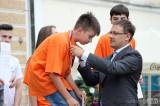 20160621102726_IMG_4391: Foto: Nejlepší sportovci Olympiády dětí a mládeže v Kutné Hoře převzali medaile