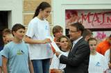 20160621102730_IMG_4443: Foto: Nejlepší sportovci Olympiády dětí a mládeže v Kutné Hoře převzali medaile