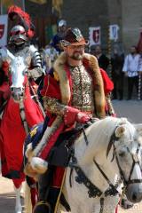 20160625112821_IMG_4811: Foto: Stříbření zahájeno! Král Václav IV. s královnou Žofií přijeli do Kutné Hory