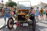 20160821001638_IMG_0477m: Foto: Centrum Kutné Hory patří o víkendu především historickým vozidlům