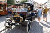 20160821001638_IMG_0484m: Foto: Centrum Kutné Hory patří o víkendu především historickým vozidlům
