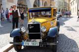 20160821001639_IMG_0501m: Foto: Centrum Kutné Hory patří o víkendu především historickým vozidlům