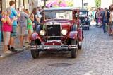 20160821001642_IMG_0555m: Foto: Centrum Kutné Hory patří o víkendu především historickým vozidlům