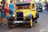20160821001643_IMG_0575m: Foto: Centrum Kutné Hory patří o víkendu především historickým vozidlům