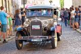 20160821001644_IMG_0590m: Foto: Centrum Kutné Hory patří o víkendu především historickým vozidlům