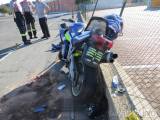 20160831105235_moto_dn16: Na Kutnohorsku bourali tři motorkáři, naštěstí bez vážného zranění