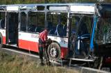 20160911175512_x-9453: Foto/Aktualizováno: Při havárii autobusu se u Doubravčan zranila víc jak desítka cestujících