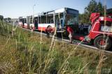 20160911175512_x-9454: Foto/Aktualizováno: Při havárii autobusu se u Doubravčan zranila víc jak desítka cestujících