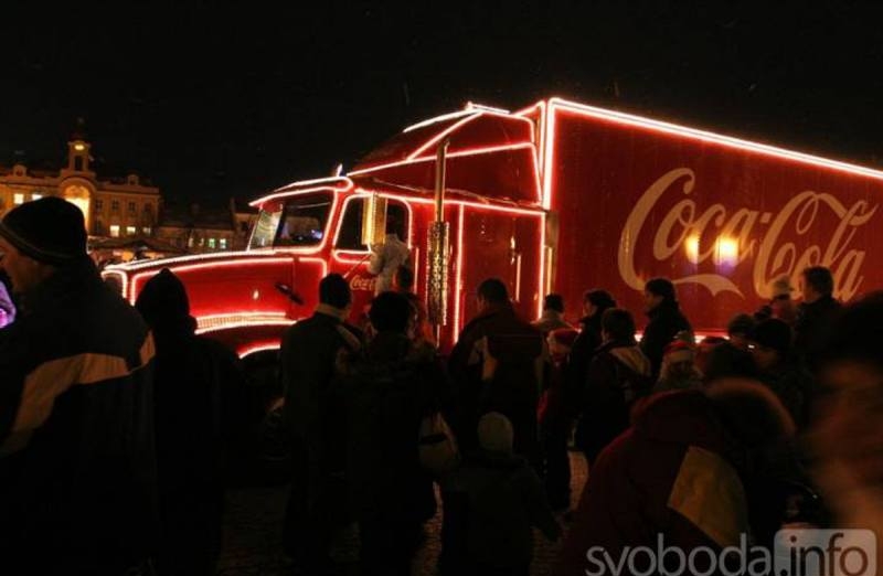 Také letos do Čáslavi zavítá vánoční kamion