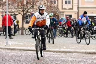 Cyklisté v Kutné Hoře vyrazí tradičně na Nový rok směrem na Sion