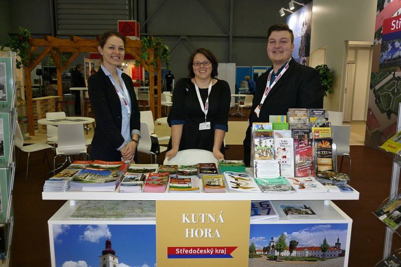 Kutná Hora se prezentovala na veletrhu Regiontour a GO, který navštívilo třicet tisíc lidí