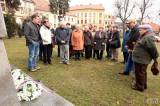 20170307164212_5G6H8460: Foto: Masarykovy narozeniny si připomněli u pomníku před Vlašským dvorem