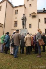 20170307164212_5G6H8469: Foto: Masarykovy narozeniny si připomněli u pomníku před Vlašským dvorem