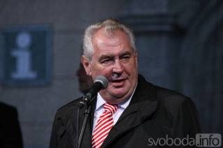 Prezident Miloš Zeman příští týden podebatuje s Čáslaváky