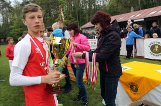 Kvalitně obsazený turnaj mladších žáků v Malešově ovládli fotbalisté Slavie Praha