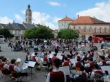 20170611154240_DSCF9413: Foto: Na Palackého náměstí v Kutné Hoře zazněla dechová hudba
