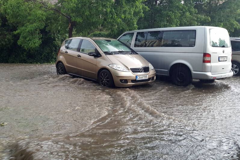 Video: Bouřka a přívalový déšť doslova změnil části Kutné Hory v italské Benátky!