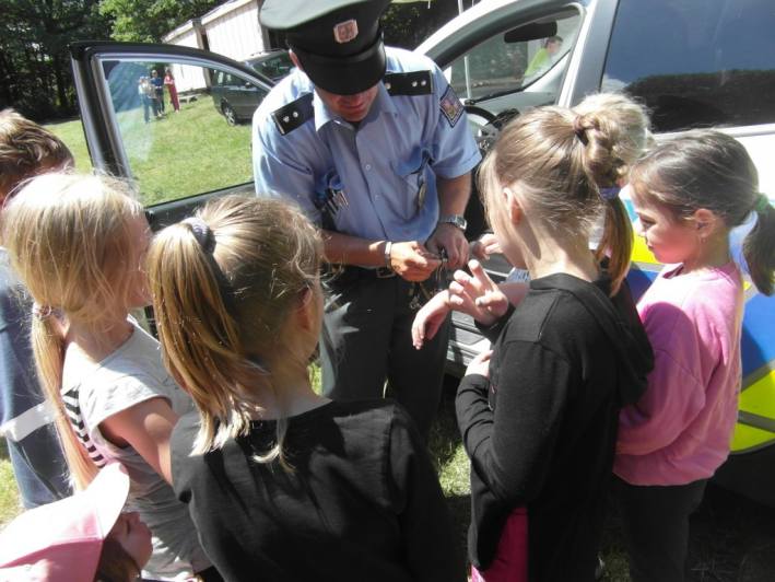 Policisté navštívili dětský tábor na Pančavě