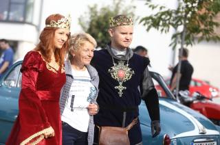 Foto: Na pečecké Svatováclavské vinobraní dorazil i král s královnou